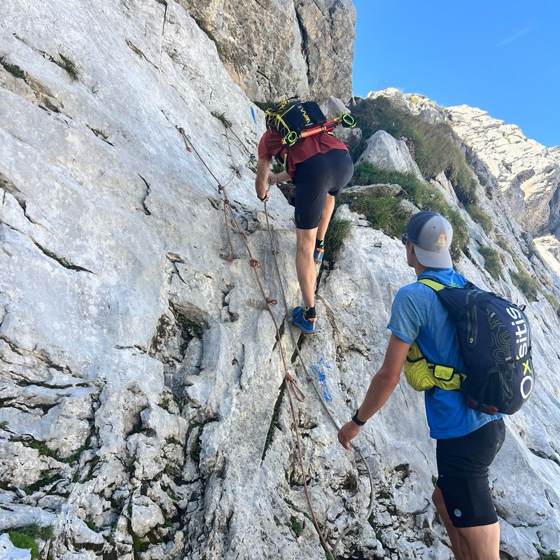 Ascension en rocher